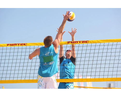 Набір волейбольний FUNTEC Pro Beach Set, жовтий