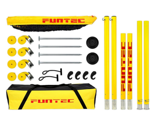 Набір волейбольний FUNTEC Pro Beach Set, жовтий