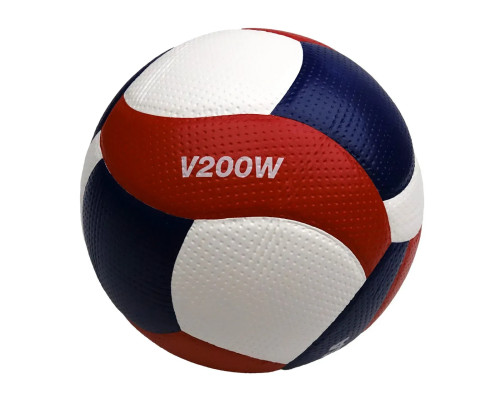 М'яч волейбольний Mikasa V200W-USA розмір 5, різнокольоровий