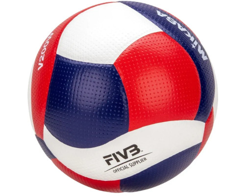 М'яч волейбольний Mikasa V200W-USA розмір 5, різнокольоровий