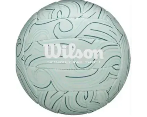 М'яч волейбольний Wilson SHORELINE SOFT розмір 5, бірюзовий