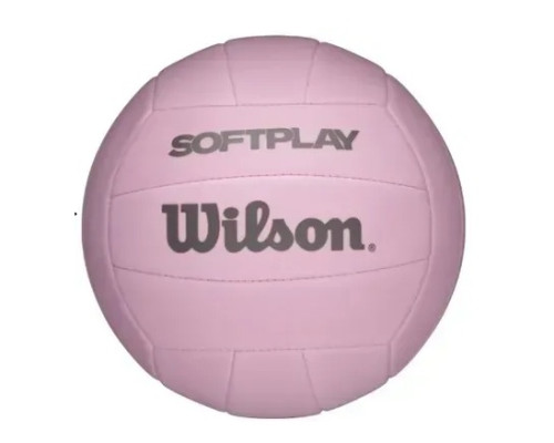 М'яч волейбольний Wilson SOFT PLAY, розмір 5, рожевий