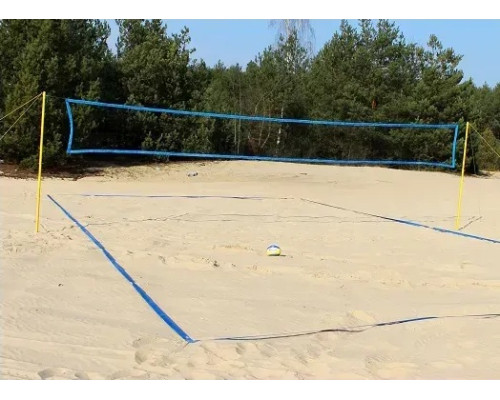 Розмітка майданчика пляжного волейболу (8x16m) Romi Sport, синя