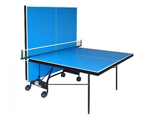Тенісний стіл GSI-sport Athletic Outdoor Alu Line, синій