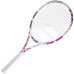 Ракетка Babolat EVO AERO Gr2, біло-рожева