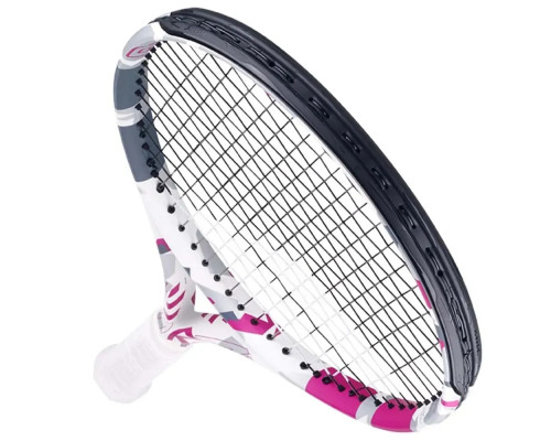 Ракетка Babolat EVO AERO Gr2, біло-рожева