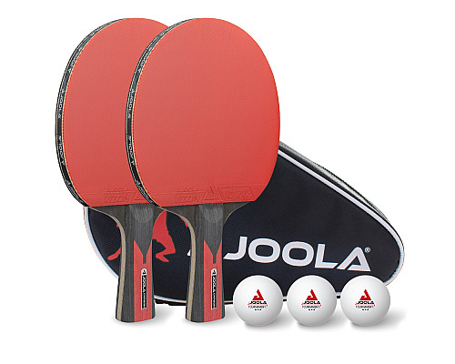 Набір для настільного тенісу Joola Duo Carbon 2 Bats 3 Balls (54822) Набір для настільного тенісу Joola Duo Carbon 2 Bats 3 Balls (54822)