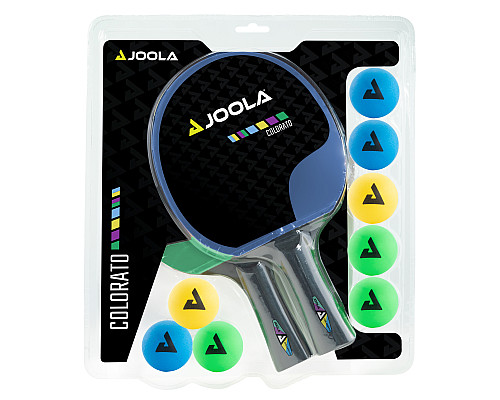 Набір для настільного тенісу Joola Colorato 2 Bats 8 Balls (54814) Набір для настільного тенісу Joola Colorato 2 Bats 8 Balls (54814)