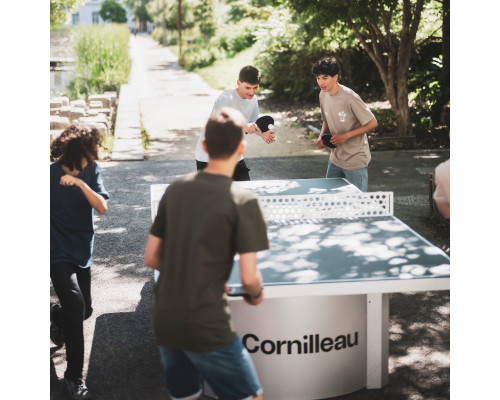 Стіл тенісний CORNILLEAU CAMPUS 510M OUTDOOR, синій