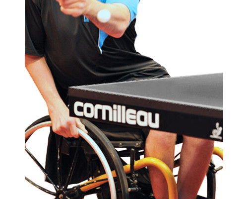 Стіл тенісний CORNILLEAU COMPETITION 740 ITTF, сірий