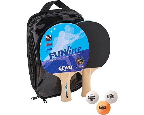 Набір для настільного тенісу Gewo Double-Fun 2 Bats 3 Balls (96960000) Набір для настільного тенісу Gewo Double-Fun 2 Bats 3 Balls (96960000)