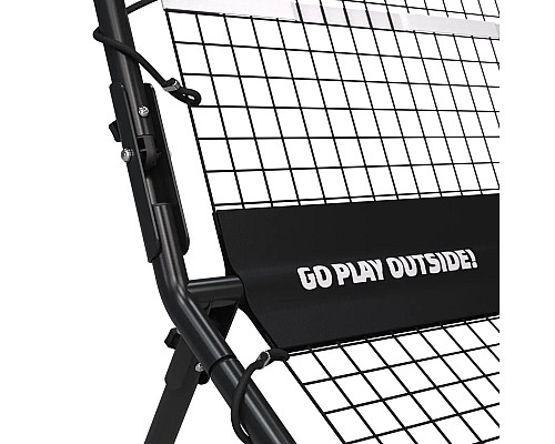 Сітка тренувальна для тенісу EXIT Smash Padel Rebounder 202 х 124 х 164 см, чорна