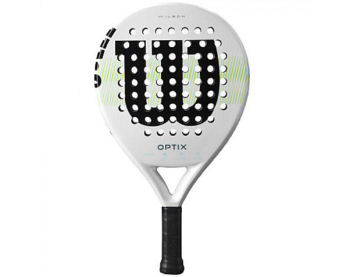 Ракетка для падел-тенісу Wilson OPTIX V1, сіра