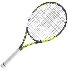 Ракетка для тенісу Babolat AERO JUNIOR 26 2023 year, сіро-жовта