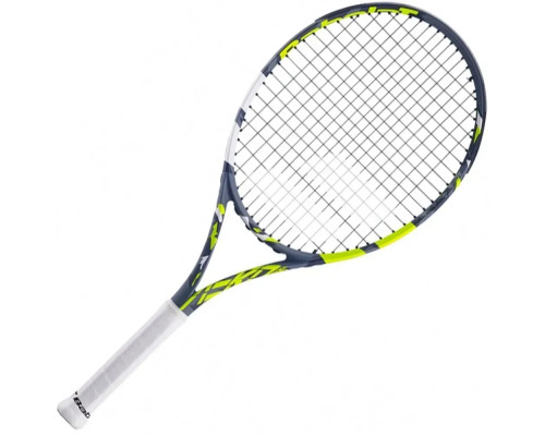 Ракетка для тенісу Babolat AERO JUNIOR 26 2023 year, сіро-жовта