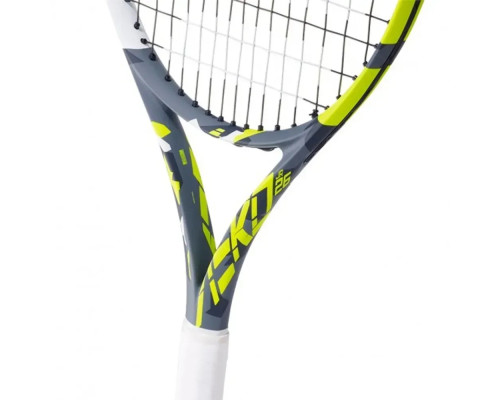 Ракетка для тенісу Babolat AERO JUNIOR 26 2023 year, сіро-жовта