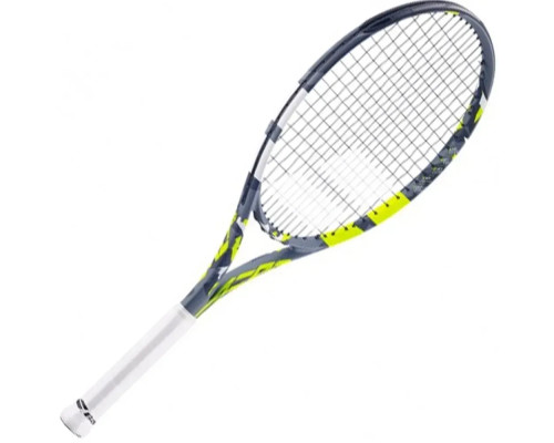 Ракетка для тенісу Babolat AERO JUNIOR 26 2023 year, сіро-жовта
