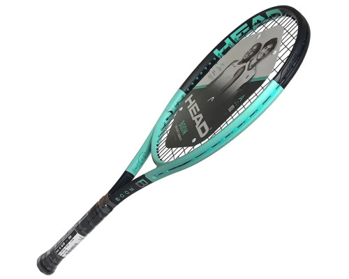 Ракетка для тенісу  Head Boom Jr. 2024 Gr1, чорно-бірюзова