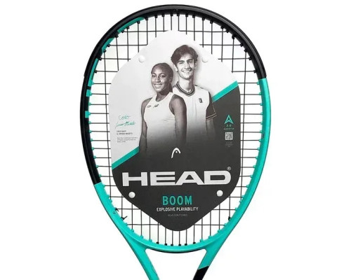 Ракетка для тенісу Head Boom MP 2022 Gr2, чорно-бірюзова