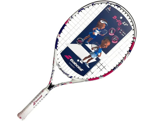 Ракетка для тенісу Babolat B fly 23 2023 year, біло-рожева