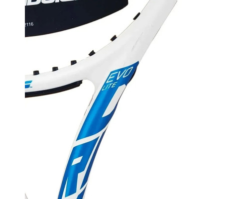 Ракетка для тенісу Babolat Evo drive lite W  Gr1, біло-синя