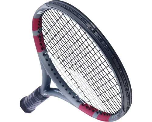 Ракетка для тенісу  Babolat EVO AERO LITE PINK GEN2 UNSTR Gr1, сіро-червоан