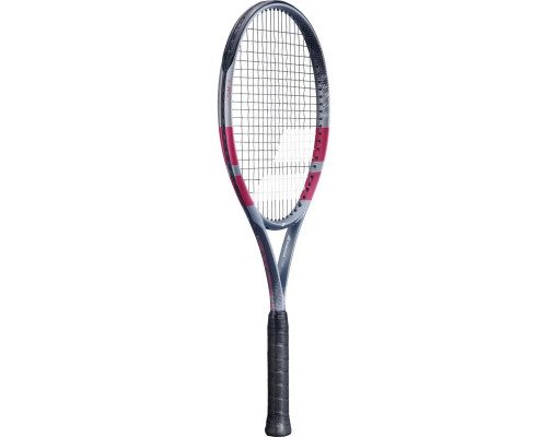Ракетка для тенісу  Babolat EVO AERO LITE PINK GEN2 UNSTR Gr1, сіро-червоан
