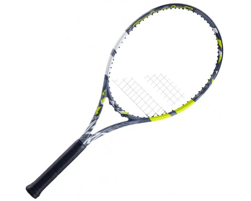 Ракетка для тенісу Babolat EVO AERO Gr2, сіро-зелена