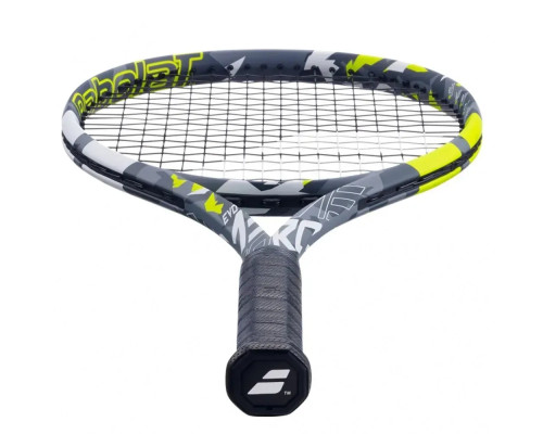 Ракетка для тенісу Babolat EVO AERO Gr2, сіро-зелена