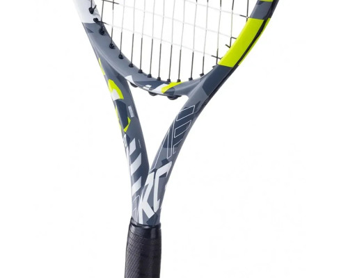 Ракетка для тенісу Babolat EVO AERO Gr2, сіро-зелена