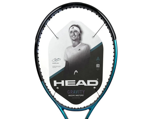 Ракетка для тенісу Head Gravity Team 2025 Gr3, чорна