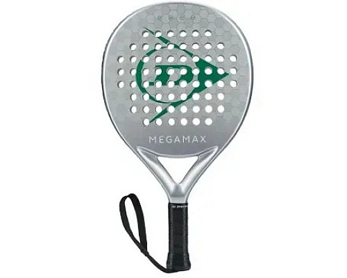Ракетка для падел тенісу Dunlop PRT Megamax silver 2026, сіра