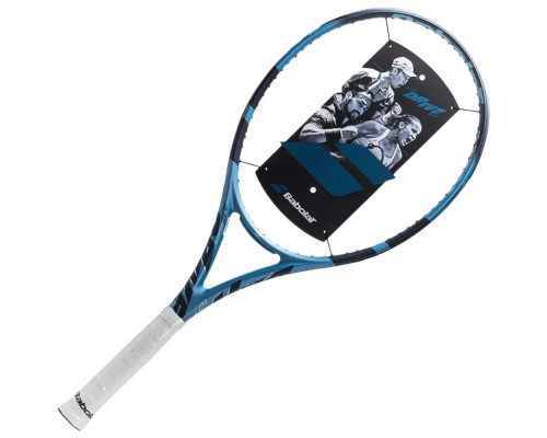 Ракетка для тенісу Babolat PURE DRIVE TEAM UNSTR NC 2025 Gr2, чорно-синя