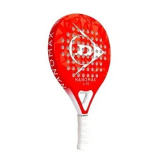 Ракетка для падел тенісу Dunlop PDL 25 nanomax lite, червоно-біла