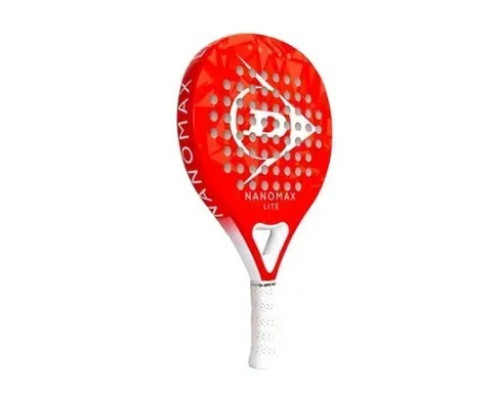 Ракетка для падел тенісу Dunlop PDL 25 nanomax lite, червоно-біла