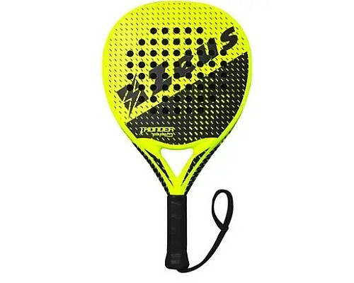 Ракетка для падел тенісу Zeus RACCHETTA THUNDER PRO, чорно-зелений