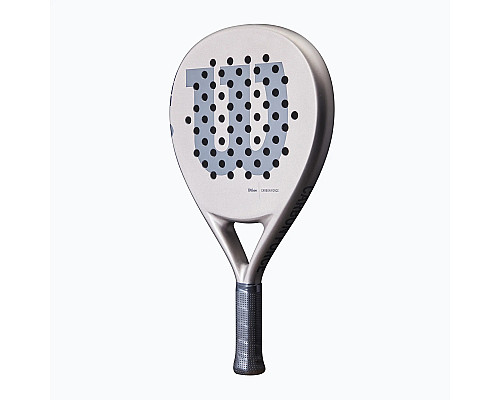 Ракетка для падел-тенісу Wilson CARBON FORCE Padel 2, сіра