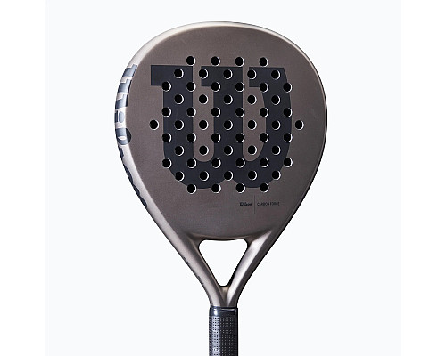 Ракетка для падел-тенісу Wilson CARBON FORCE Padel 2, сіра