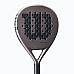 Ракетка для падел-тенісу Wilson CARBON FORCE Padel 2, сіра