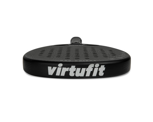Ракетка для падел тенісу VIRTUFIT FUSION PRO, чорно-сіра