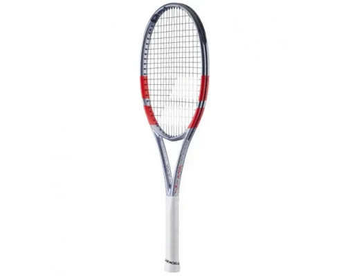 Ракетка Babolat PURE STRIKE 100 16/19 GEN4 UNSTR Gr3, сіро-червона