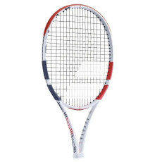 Ракетка для тенісу Babolat Pure Strike 18/20 unstr Gr3, біло-червона