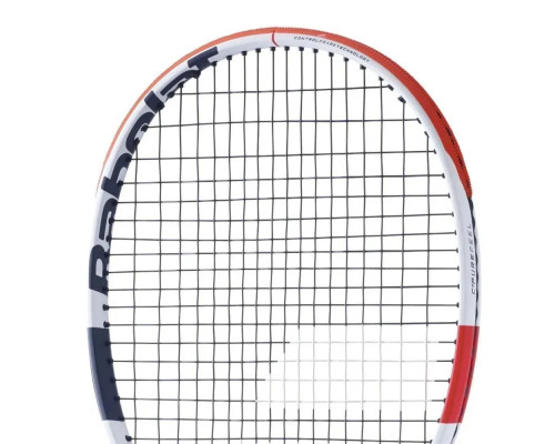 Ракетка для тенісу Babolat Pure Strike 18/20 unstr Gr3, біло-червона