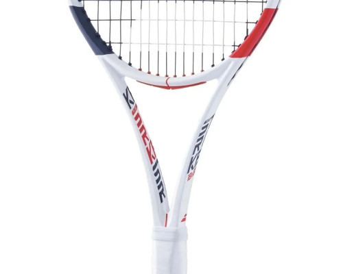 Ракетка для тенісу Babolat Pure Strike 18/20 unstr Gr3, біло-червона