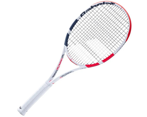 Ракетка для тенісу Babolat Pure Strike 18/20 unstr Gr3, біло-червона