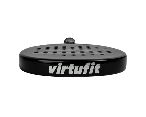 Ракетка для падел тенісу VIRTUFIT HYBRID, чорно-срібляста