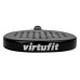 Ракетка для падел тенісу VIRTUFIT HYBRID, чорно-срібляста