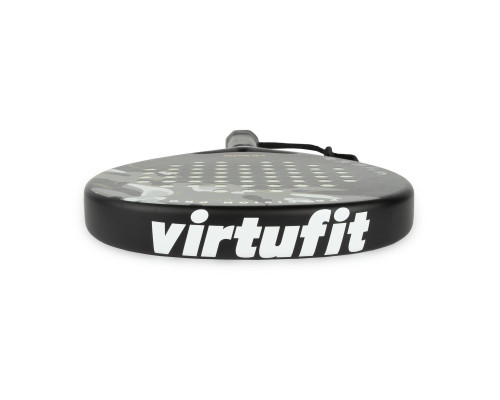 Ракетка для падел тенісу VIRTUFIT PRECISION PRO, чорно-золотиста