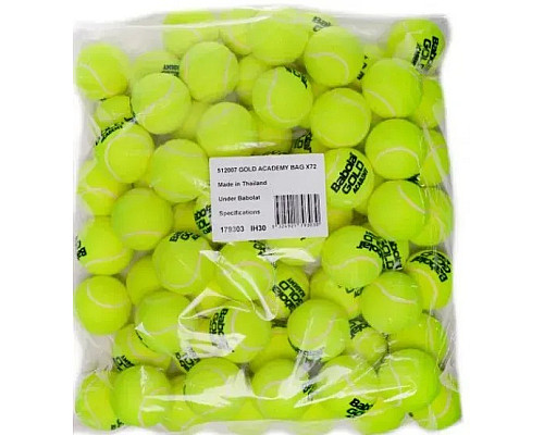 М'ячі для тенісу Babolat Gold Academy 72 шт