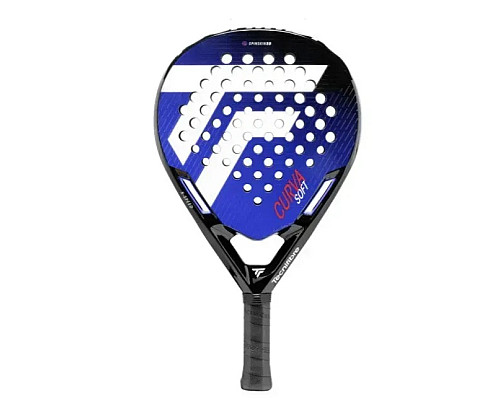 Ракетка для падл тенісу Tecnifibre Padel CURVA SOFT, чорно-синя